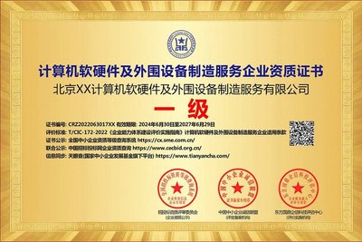 计算机软硬件及外围设备制造服务企业资质证书 投标加分利器ESCE深度解析